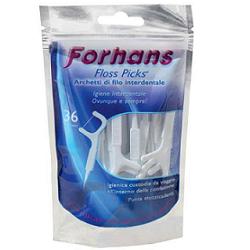 FORHANS ARCHETTI INTERDENTALI FLOSS PICKS 36PZ - Gruppofarmastore.it