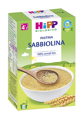 HIPP BIO PASTINA SABBIOLINA 320 G - Gruppofarmastore.it