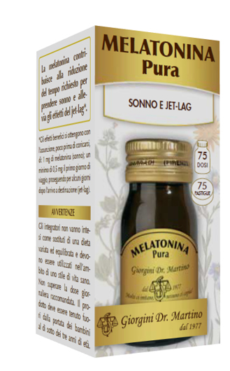 MELATONINA PURA 75 PASTIGLIE - Gruppofarmastore.it