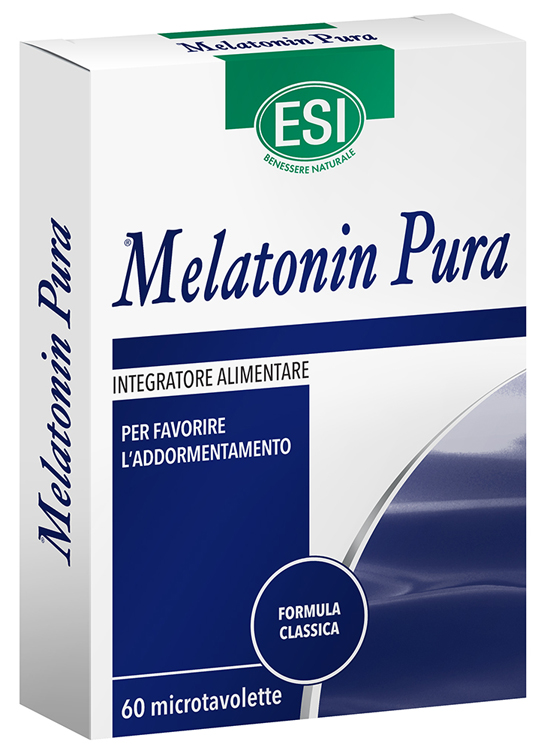 ESI MELATONIN PURA 60 MICROTAVOLETTE - Gruppofarmastore.it