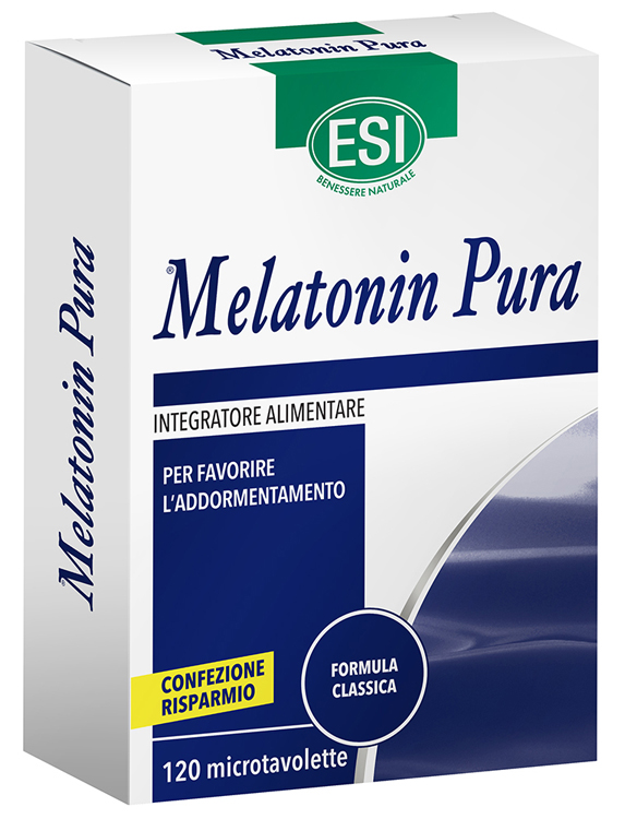 ESI MELATONIN PURA 120 MICROTAVOLETTE - Gruppofarmastore.it