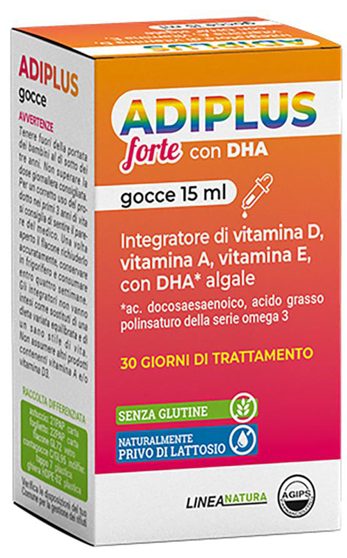 ADIPLUS FORTE CON DHA GOCCE FLACONCINO 15 ML - Gruppofarmastore.it