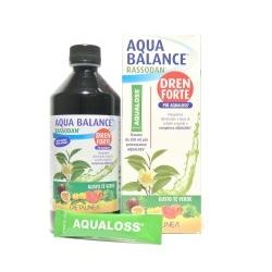 AQUA BALANCE RASSODAN DREN FORTE GUSTO T VERDE 500 ML DIETALINEA + AQUALOSS 2,8 G - Gruppofarmastore.it