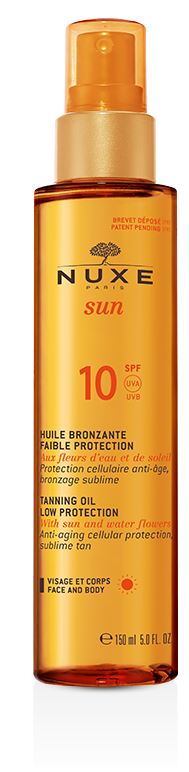 NUXE SUN OLIO SOLARE VISO E CORPO SPF10 150 ML - Gruppofarmastore.it