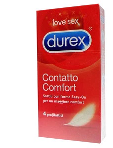 PROFILATTICO DUREX CONTATTO COMFORT 4 PEZZI - Gruppofarmastore.it