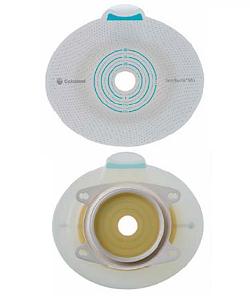 PLACCA PER UROSTOMIA COLOSTOMIA ILEOSTOMIA SENSURA MIO CLICK SISTEMA A DUE PEZZI FLANGIA 60 MM FORO RITAGLIABILE 10-55 MM 5 PEZZI - Gruppofarmastore.it