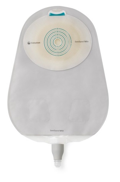SACCA UROSTOMIA SENSURA MIO SISTEMA A UN PEZZO CON APERTURA ISPEZIONABILE MAXI OPACA 10-45 MM 30 PEZZI - Gruppofarmastore.it