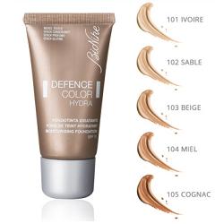 DEFENCE COLOR BIONIKE FONDOTINTA IDRATANTE HYDRA 105 COGNAC - Gruppofarmastore.it