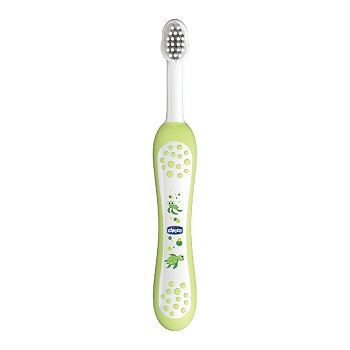 CHICCO SPAZZOLINO PRIMI DENTI DA LATTE VERDE 6-36 MESI - Gruppofarmastore.it