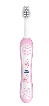 CHICCO SPAZZOLINO PRIMI DENTI DA LATTE ROSA 6-36 MESI - Gruppofarmastore.it