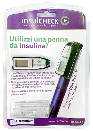 INSULCHECK NOVOPEN 4 TIMER PENNA INSULINA - Gruppofarmastore.it