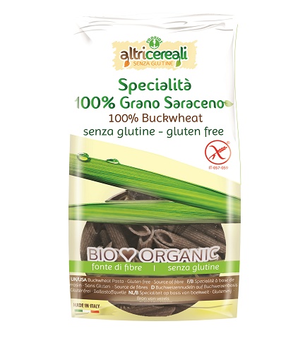 ALTRICEREALI PENNE DI GRANO SARACENO BIO 250 G - Gruppofarmastore.it