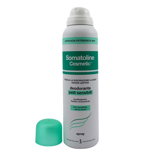 SOMATOLINE COSMETIC DEODORANTE SPRAY PELLI SENSIBILI 150 ML - Gruppofarmastore.it