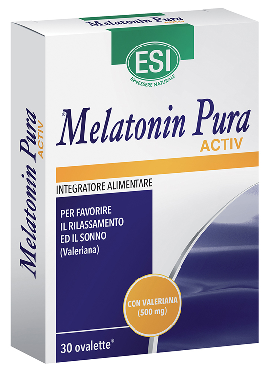 ESI MELATONIN PURA ACTIV 30 OVALETTE - Gruppofarmastore.it