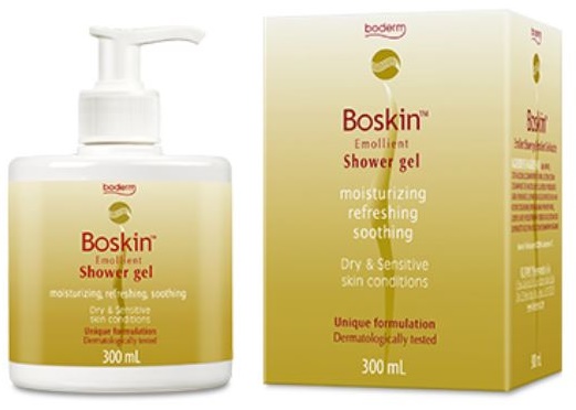 BOSKIN DOCCIA GEL EMOLLIENTE CUOIO CAPELLUTO E PELLE 300 ML - Gruppofarmastore.it