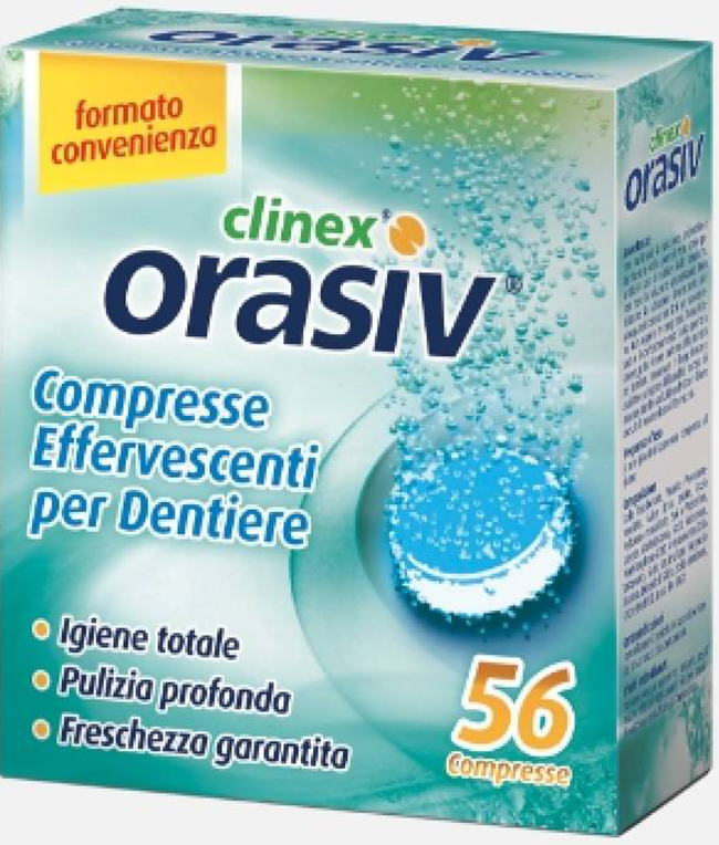 ORASIV CLINEX 56 COMPRESSE EFFERVESCENTI - Gruppofarmastore.it