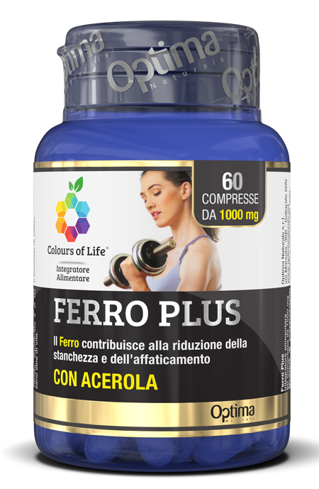 COLOURS OF LIFE FERRO PLUS 60 COMPRESSE 1000 MG - Gruppofarmastore.it