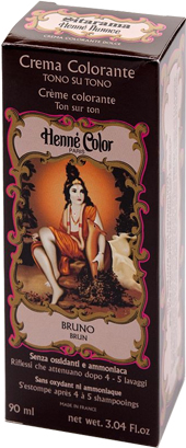 HENNE NUANCE BRUNO CREMA HENNE COLOR CREMA COLORANTE PRONTA ALL'USO - Gruppofarmastore.it