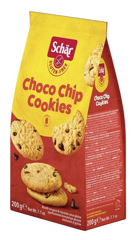 SCHAR CHOCO CHIP COOKIES 200 G - Gruppofarmastore.it