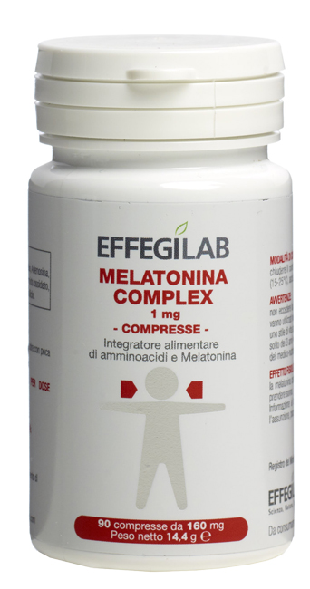 MELATONINA COMPLEX 1MG 90 COMPRESSE - Gruppofarmastore.it