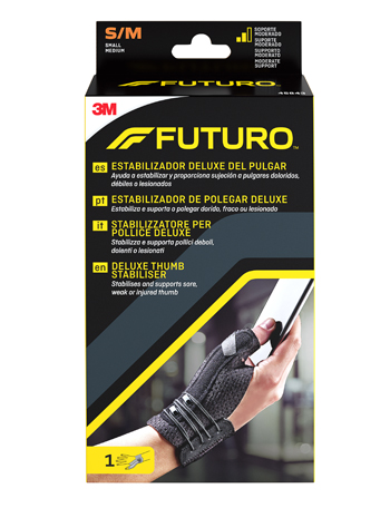 STABILIZZATORE PER POLLICE FUTURO NERO SMALL/MEDIUM 1 PEZZO - Gruppofarmastore.it