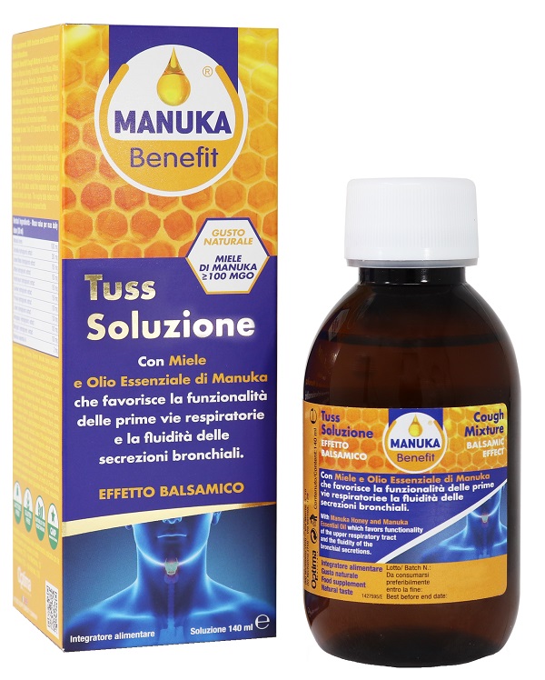 MANUKA BENEFIT TUSS SOLUZIONE 140 ML - Gruppofarmastore.it