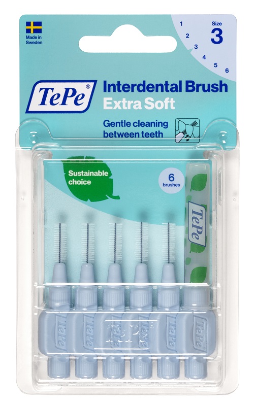 TEPE SCOVOLINO XSOFT BLU 0,6 MM 6 PEZZI - Gruppofarmastore.it