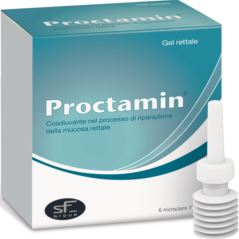 GEL RETTALE PROCTAMIN 6 MICROCLISMI DA 7 G - Gruppofarmastore.it
