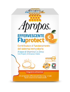 APROPOS FLUPROTECT EFFERVESCENTE C 20 COMPRESSE - Gruppofarmastore.it