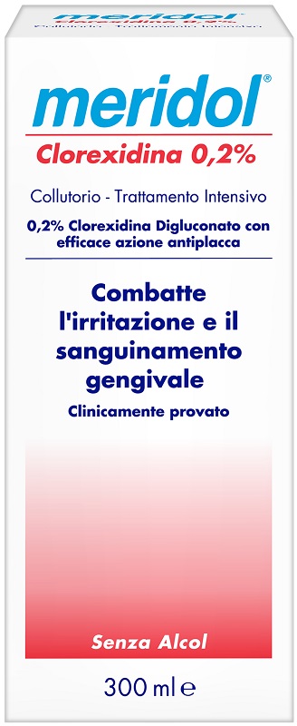 MERIDOL CLOREXIDINA 0,2% COLLUTORIO 300 ML - Gruppofarmastore.it