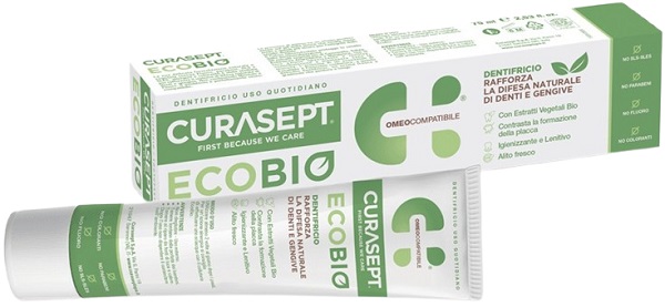 CURASEPT PHARMADENT ECOBIO DENTIFRICIO 75 ML - Gruppofarmastore.it