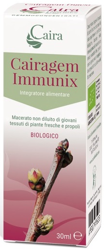 CAIRAGEM IMMUNIX GEMMODERIVATO BIO GOCCE 30 ML - Gruppofarmastore.it