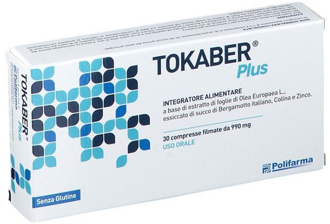 TOKABER PLUS 990MG 30 COMPRESSE - Gruppofarmastore.it
