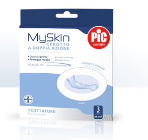 CEROTTO PIC MYSKIN SCOTTATURE LARGE 3 PEZZI - Gruppofarmastore.it