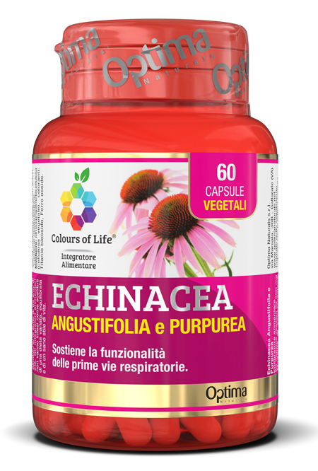 COLOURS OF LIFE ECHINACEA 60 CAPSULE VEGETALI 500 MG - Gruppofarmastore.it