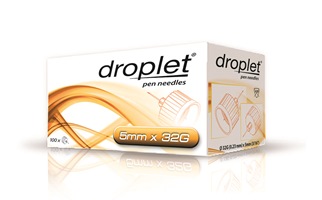 AGO PER PENNA DA INSULINA DROPLET 32 GAUGE 5 MM 100 PEZZI - Gruppofarmastore.it