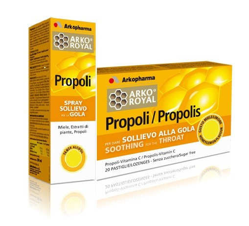 PACK GOLA PROPOLI COMPOSTO DA SPRAY 30 ML + PASTIGLIE 24 G - Gruppofarmastore.it