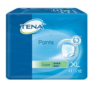 PANNOLONE PULL-UP TENA PANTS SUPER TAGLIA EXTRA LARGE 12 PEZZI - Gruppofarmastore.it
