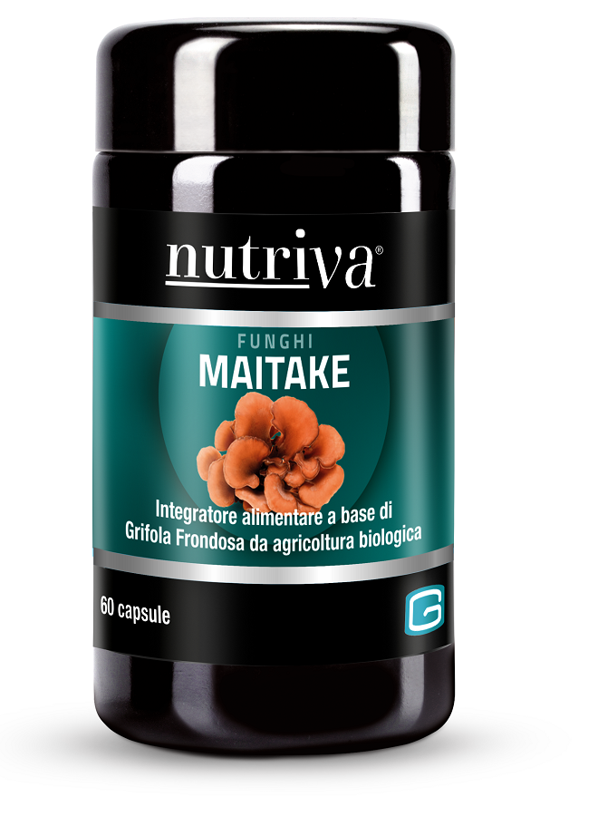 NUTRIVA MAITAKE 60 VEGICAPSULE - Gruppofarmastore.it