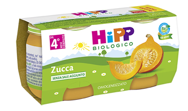 HIPP BIO HIPP BIO OMOGENEIZZATO ZUCCA 2X80 G - Gruppofarmastore.it