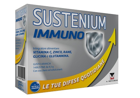 SUSTENIUM IMMUNO ENERGY 14 BUSTINE DA 4,5 G - Gruppofarmastore.it