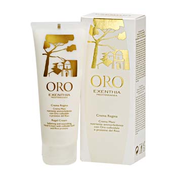 EXENTHIA MEDITERRANEA ORO CREMA REGINA MANI 75 ML - Gruppofarmastore.it