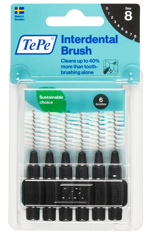 TEPE SCOVOLINI NERO 1,5 6 PEZZI - Gruppofarmastore.it