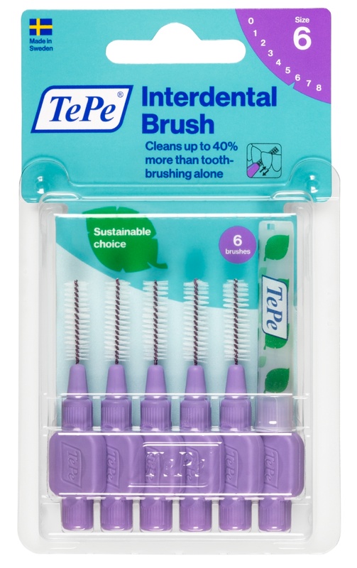 TEPE SCOVOLINO VIOLA 1,1MM 6 PEZZI - Gruppofarmastore.it