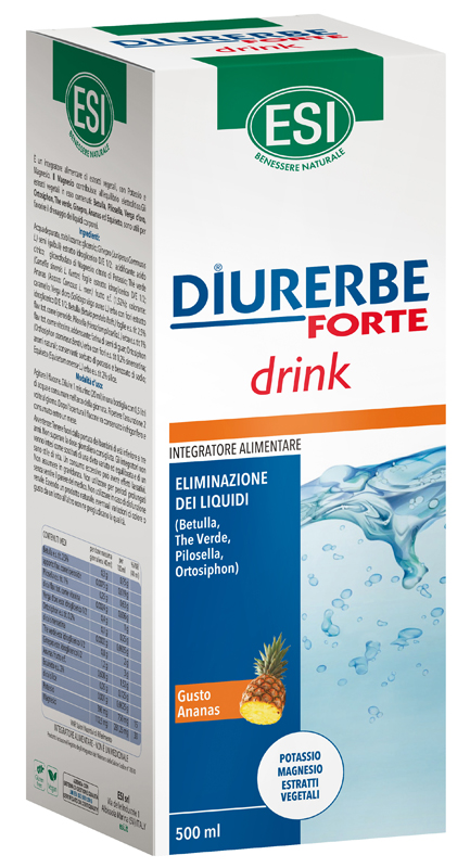 ESI DIURERBE FORTE DRINK ANANAS 500 ML - Gruppofarmastore.it