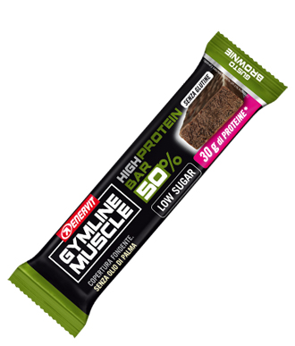 GYMLINE BARRETTA BROWNIE 50% 1 PEZZO - Gruppofarmastore.it