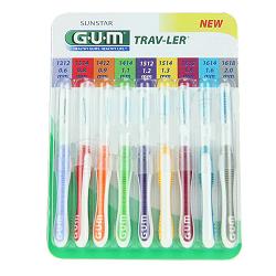 GUM TRAV/LER KIT SCOVOLINI 9 PEZZI - Gruppofarmastore.it