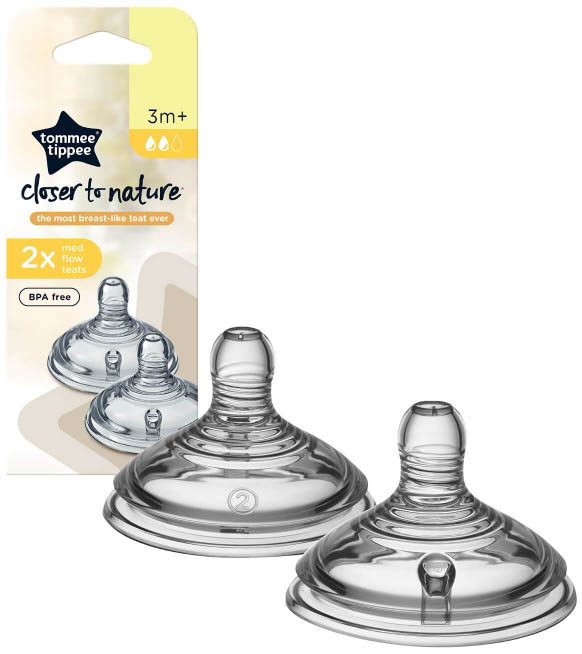 TOMMEE TIPPEE 2 TETTARELLE CTN 3+ FLUSSO MEDIO - Gruppofarmastore.it