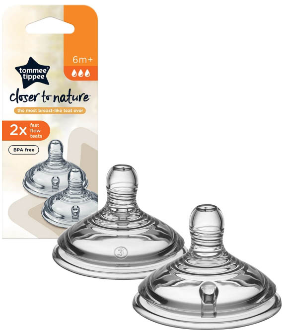 TOMMEE TIPPEE 2 TETTARELLE CTN 6+ FLUSSO VELOCE - Gruppofarmastore.it