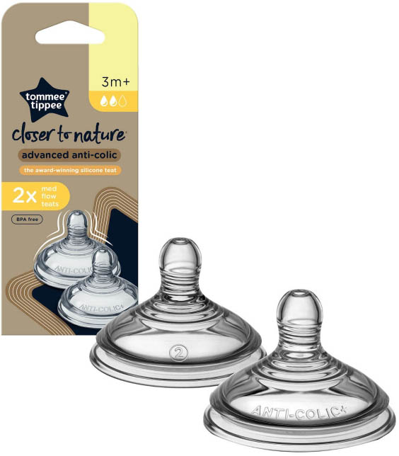 TOMMEE TIPPEE 2 TETTARELLE AAC 3+ FLUSSO MEDIO - Gruppofarmastore.it